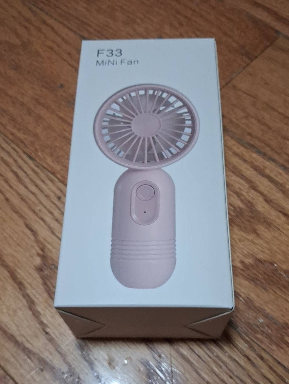 F33 Mini Handheld Fan - Blush Pink
